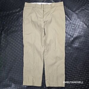 Dickies 874 Original Fit Khaki Work‎ Pants Mens 42x30 Utility Chino